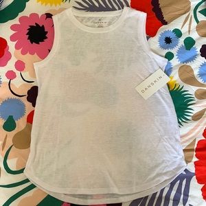 Danskin White Tank